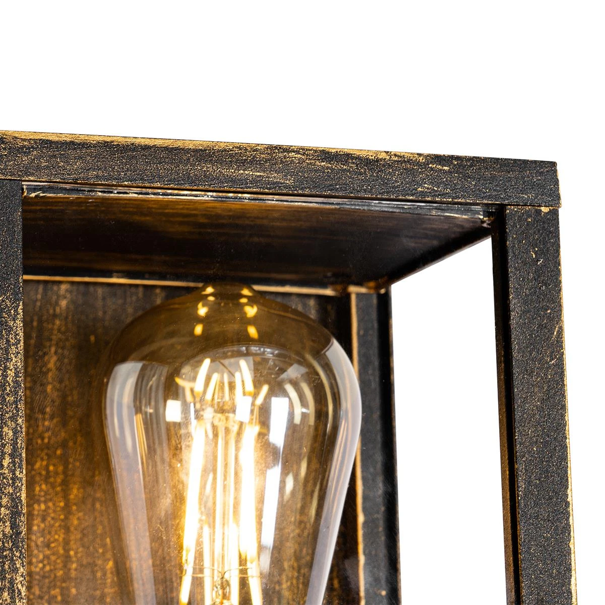 QAZQA Vintage Wandlamp Antiek Goud 38 Cm 2-lichts IP44 - Charlois 6 QAZQA Vintage Wandlamp Antiek Goud 38 Cm 2-lichts IP44 - Charlois - Afbeelding 4