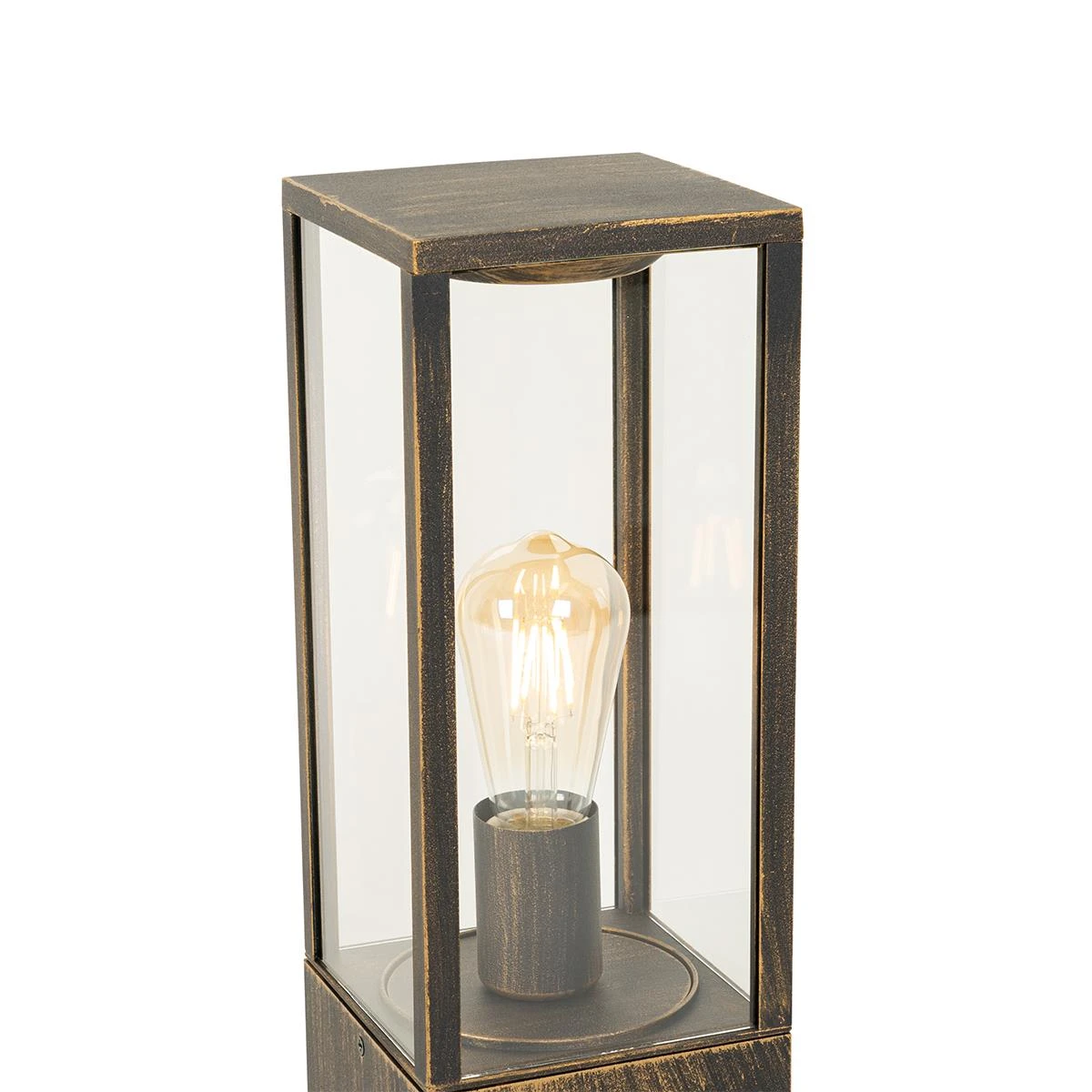 QAZQA Vintage Staande Buitenlamp Antiek Goud 40 Cm IP44 - Charlois 13 QAZQA Vintage Staande Buitenlamp Antiek Goud 40 Cm IP44 - Charlois - Afbeelding 11