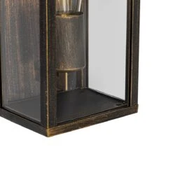 QAZQA Vintage Wandlamp Antiek Goud 26 Cm IP44 - Charlois 18 QAZQA Vintage Wandlamp Antiek Goud 26 Cm IP44 - Charlois -Tuinproducten 10899582