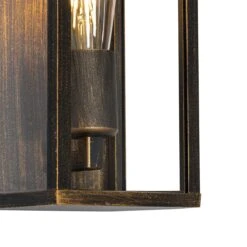 QAZQA Vintage Wandlamp Antiek Goud 26 Cm IP44 - Charlois 15 QAZQA Vintage Wandlamp Antiek Goud 26 Cm IP44 - Charlois -Tuinproducten 10899593