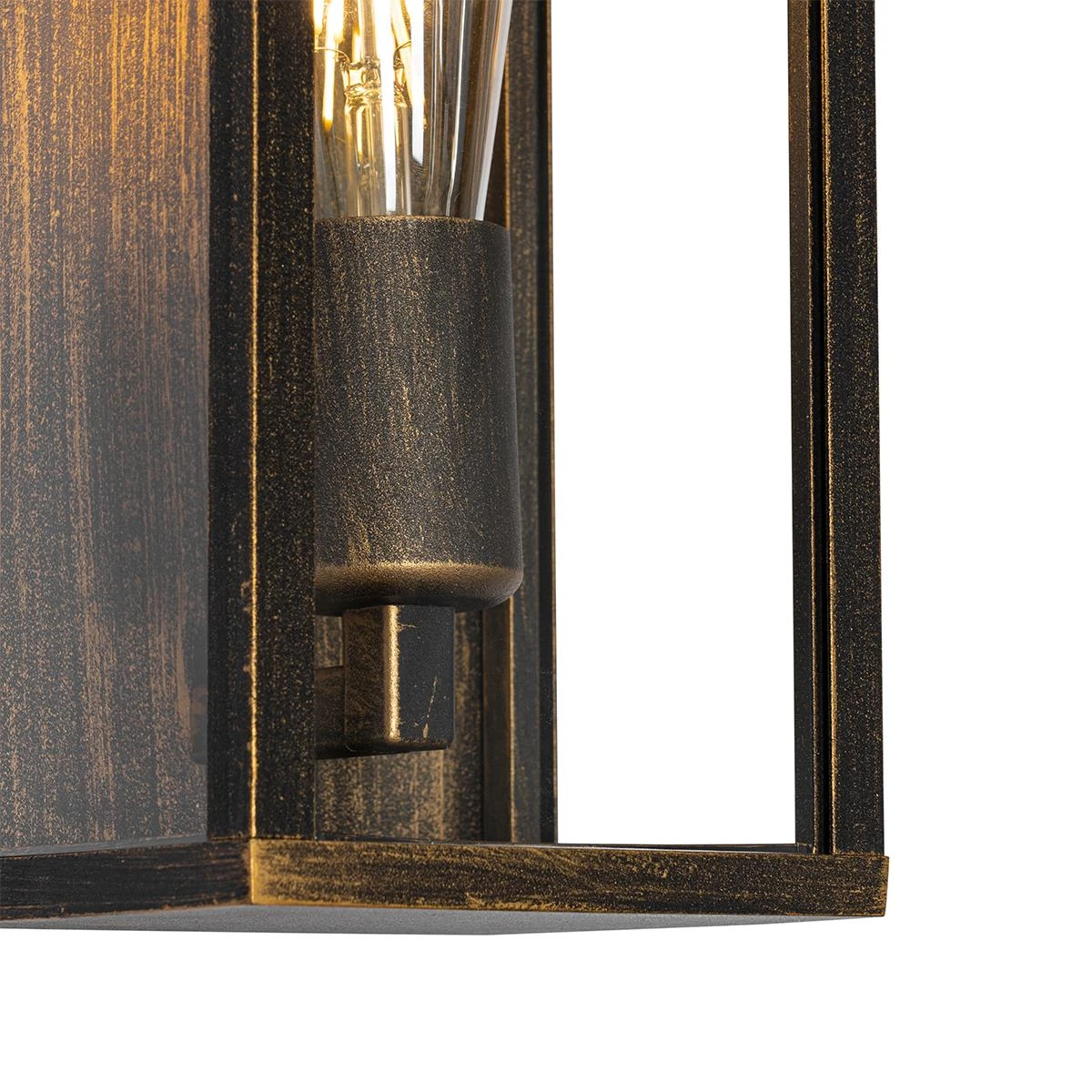 QAZQA Vintage Wandlamp Antiek Goud 26 Cm IP44 - Charlois 5 QAZQA Vintage Wandlamp Antiek Goud 26 Cm IP44 - Charlois - Afbeelding 3