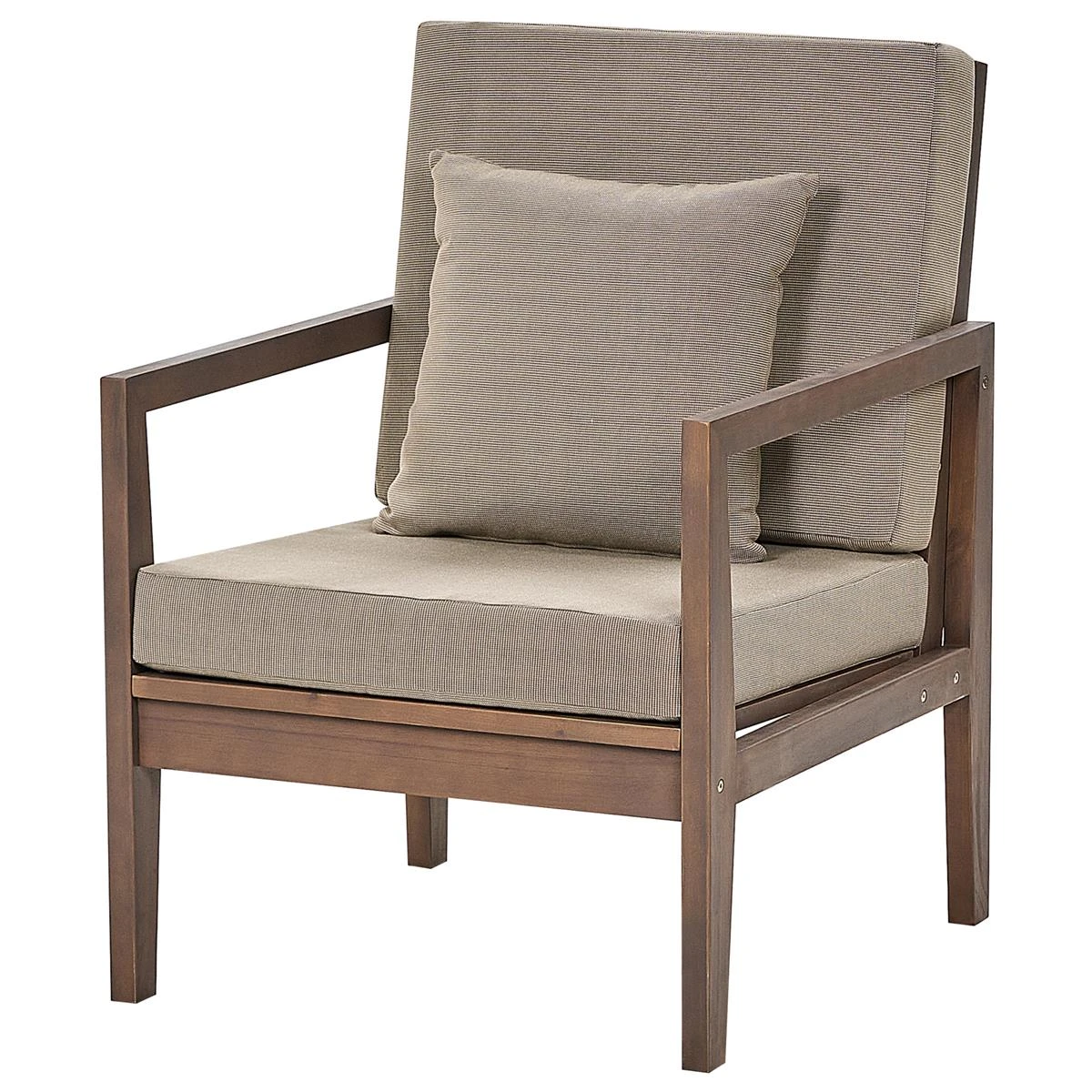 Beliani-PATAJA-Loungeset-Donkerhout-FSC® Gecertificeerd Acaciahout 6 Beliani-PATAJA-Loungeset-Donkerhout-FSC® Gecertificeerd Acaciahout - Afbeelding 4