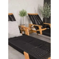 24Designs Antella Ligbed - Set Van 2 - Inclusief Bijzettafel -Tuinproducten 10914737