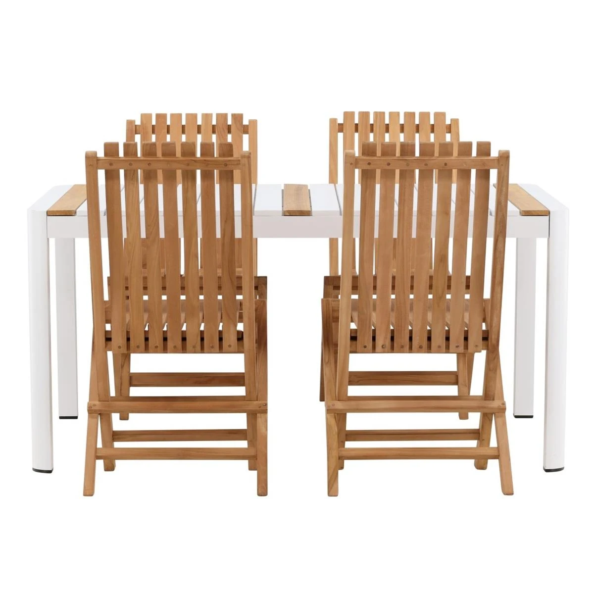 24Designs Manarola Tuintafel En 4 Teak Tuinstoelen 8 24Designs Manarola Tuintafel En 4 Teak Tuinstoelen - Afbeelding 6