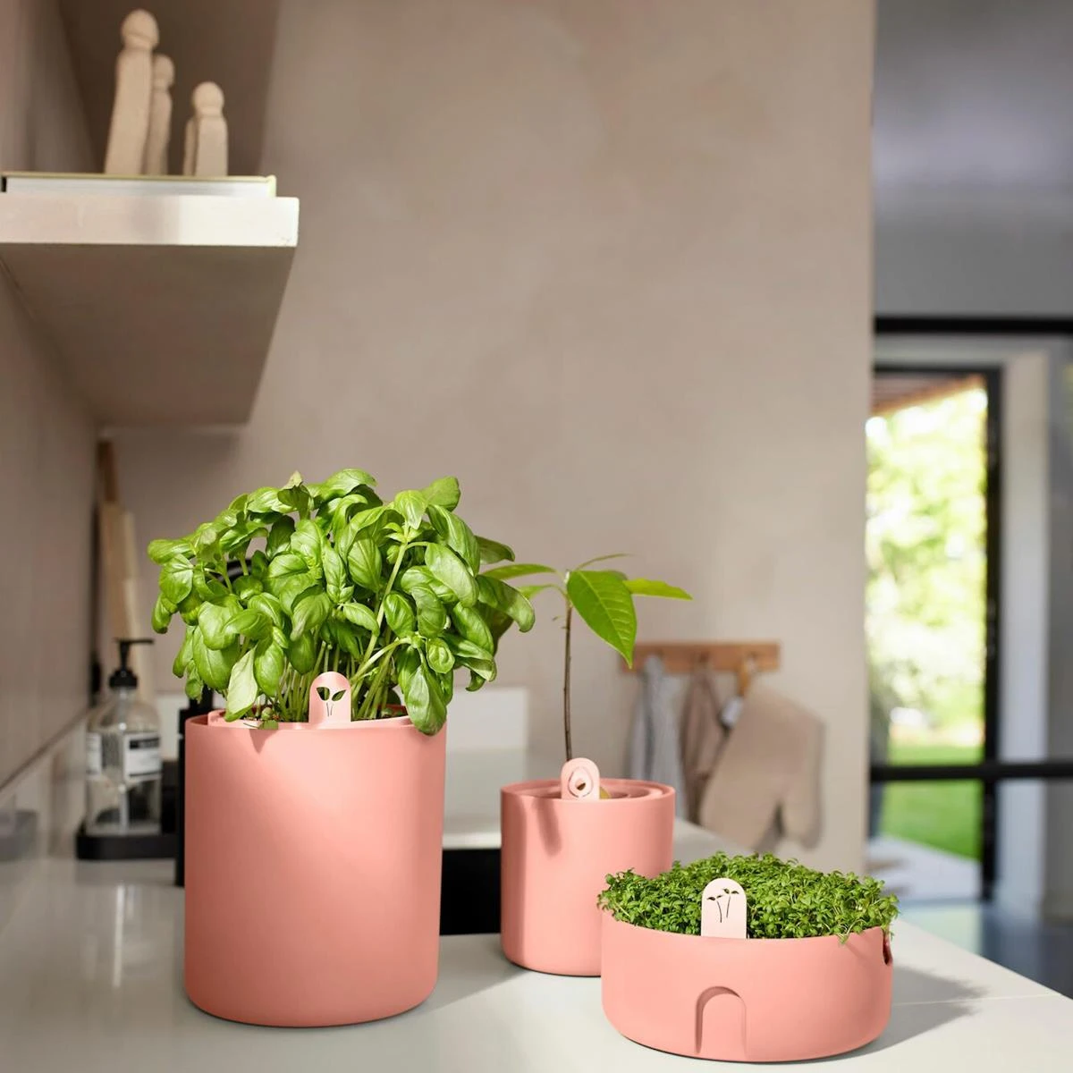Elho Amazing Avocado Pot Ø 12 Cm - Roze 5 Elho Amazing Avocado Pot Ø 12 Cm - Roze - Afbeelding 3