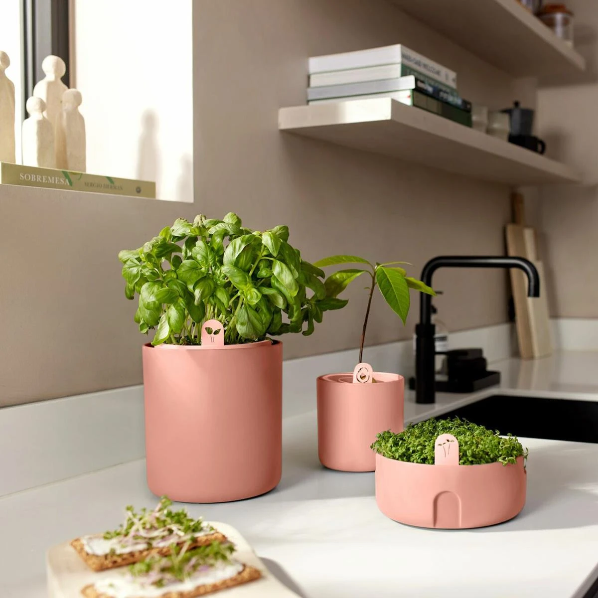 Elho Amazing Avocado Pot Ø 12 Cm - Roze 6 Elho Amazing Avocado Pot Ø 12 Cm - Roze - Afbeelding 4