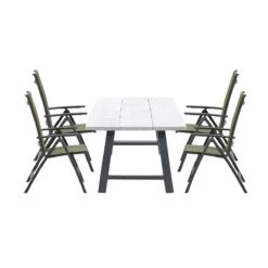 Garden Impressions Santana Verstelbare Tuinset - Leuven Tuintafel