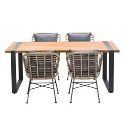 Garden Impressions Lucas - Alto Tuinset 5-delig Bruin -Tuinproducten 10937101