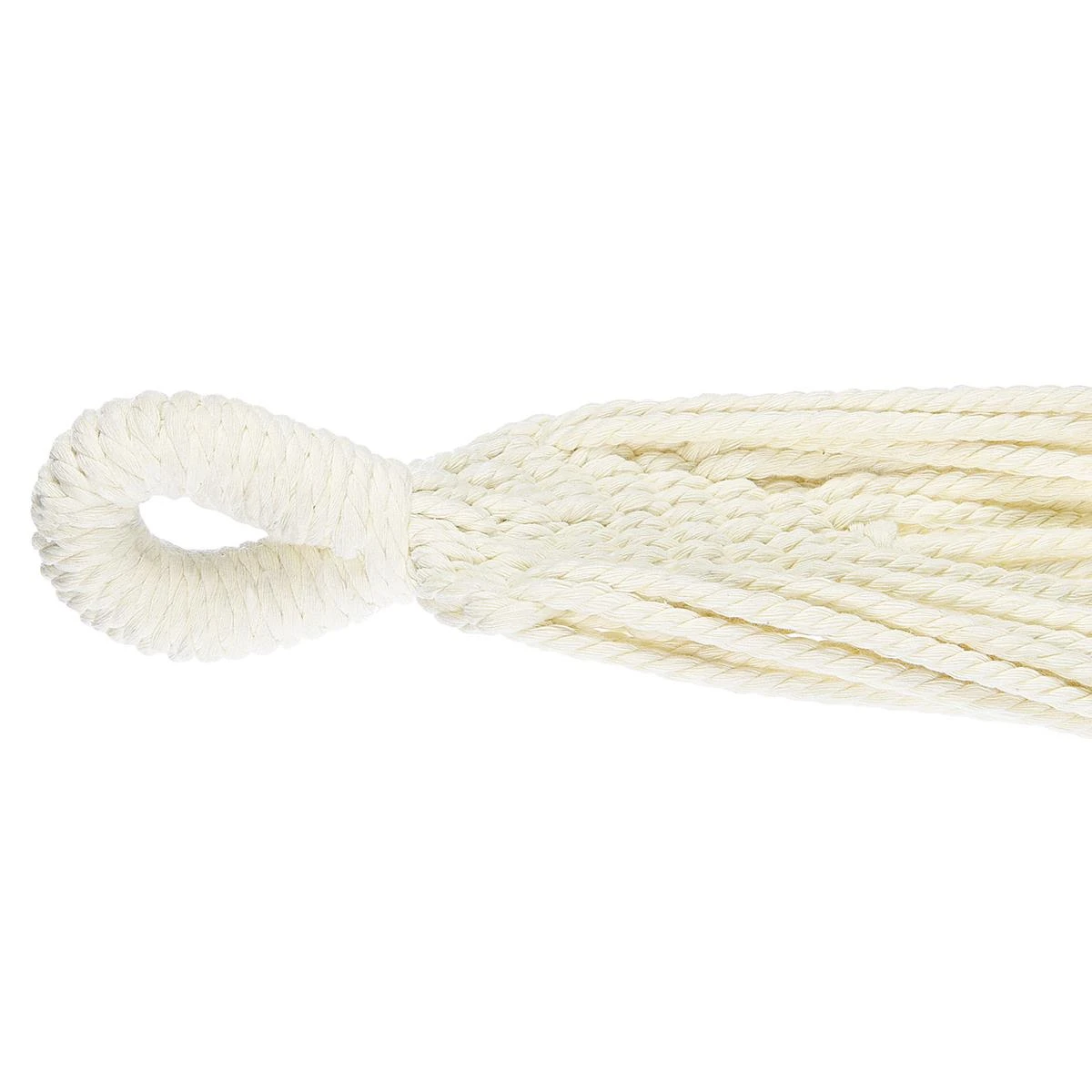 Beliani - VERCELLI - Hangmat - Wit - Katoen 6 Beliani - VERCELLI - Hangmat - Wit - Katoen - Afbeelding 4