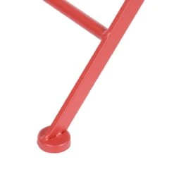 Beliani - SCARIO - Bistro Set - Rood - IJzer -Tuinproducten 10953573