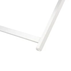 Beliani - LOCRI II - Ligstoel - Blauw|Wit - Synthetisch Materiaal -Tuinproducten 10957701