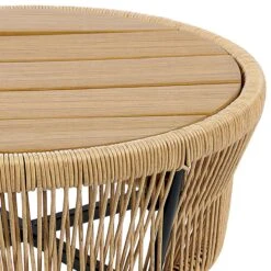 Beliani - GARGANO - Tuinset - Beige - PE Rotan 22 Beliani - GARGANO - Tuinset - Beige - PE Rotan -Tuinproducten 10957769