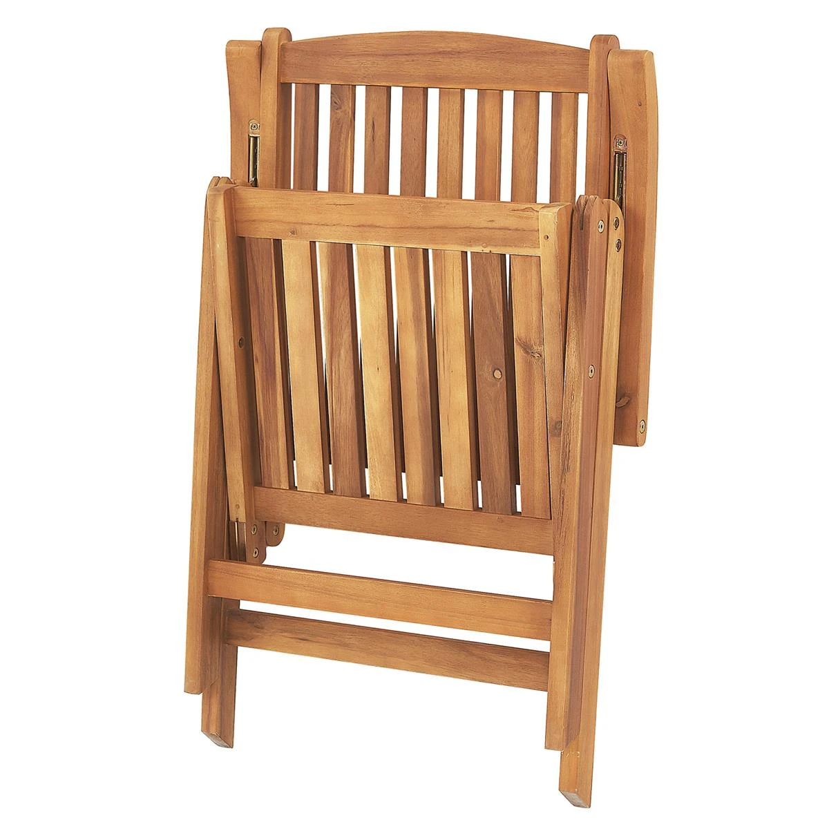 Beliani - JAVA - Bistroset Voor 2 - Rood - Acaciahout 10 Beliani - JAVA - Bistroset Voor 2 - Rood - Acaciahout - Afbeelding 8