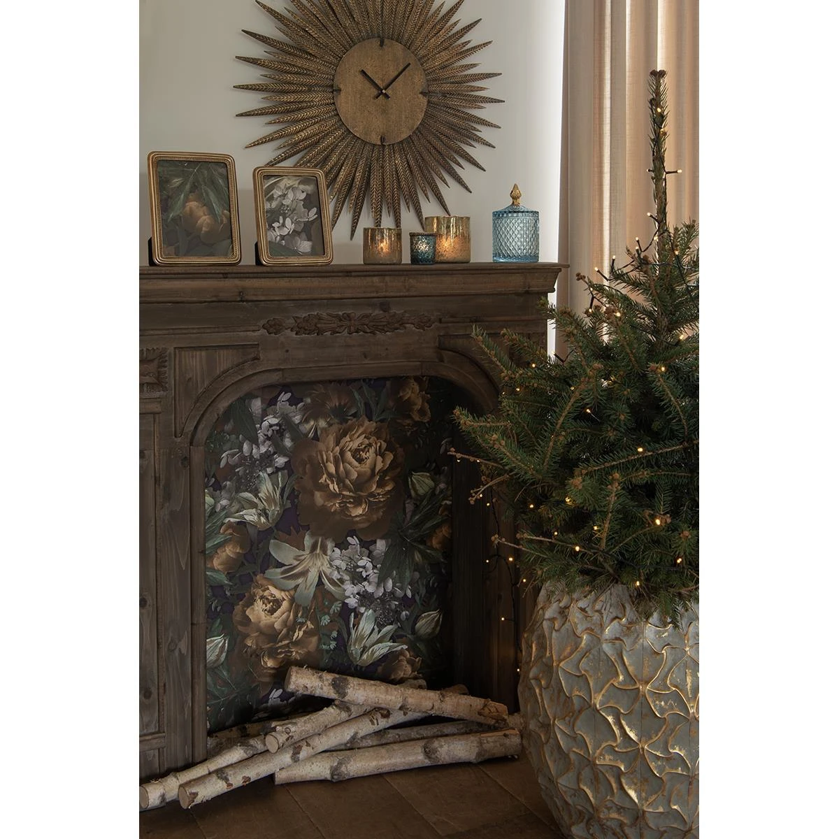 Clayre & Eef Bloempot Ø 47x51 Cm Grijs Ijzer Plantenpot 6 Clayre & Eef Bloempot Ø 47x51 Cm Grijs Ijzer Plantenpot - Afbeelding 4