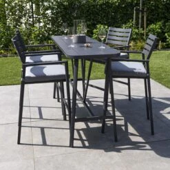 Giga Meubel - Tuinbarset Aluminium Antraciet - 5-Delig - Set Flynn 11 Giga Meubel - Tuinbarset Aluminium Antraciet - 5-Delig - Set Flynn -Tuinproducten 10983398