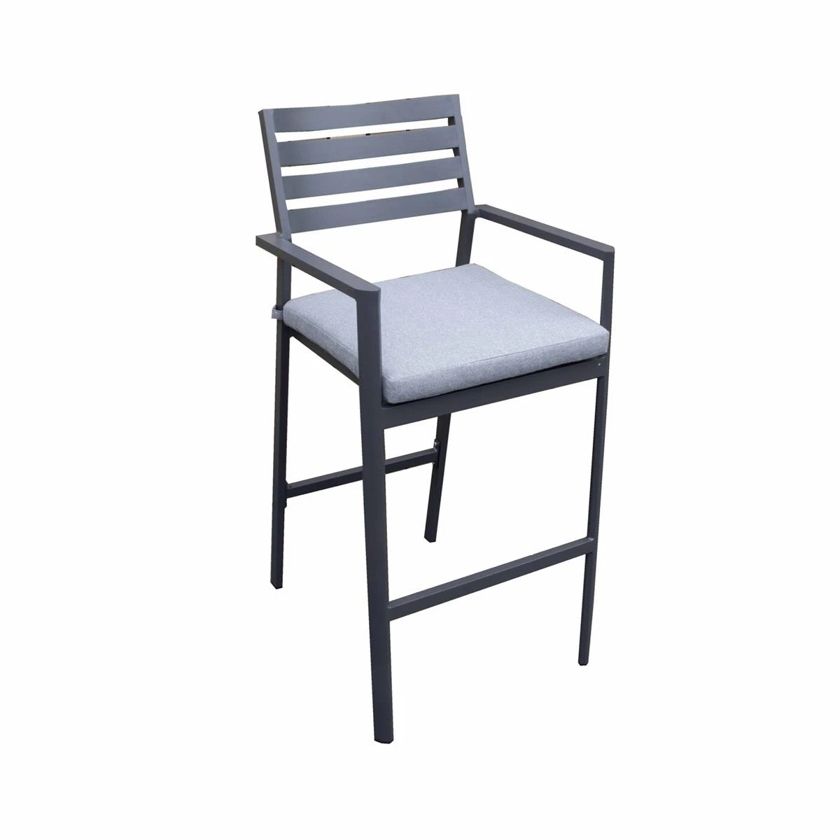 Giga Meubel - Tuinbarset Aluminium Antraciet - 5-Delig - Set Flynn 5 Giga Meubel - Tuinbarset Aluminium Antraciet - 5-Delig - Set Flynn - Afbeelding 3