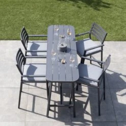 Giga Meubel - Tuinbarset Aluminium Antraciet - 5-Delig - Set Flynn 16 Giga Meubel - Tuinbarset Aluminium Antraciet - 5-Delig - Set Flynn -Tuinproducten 10983423
