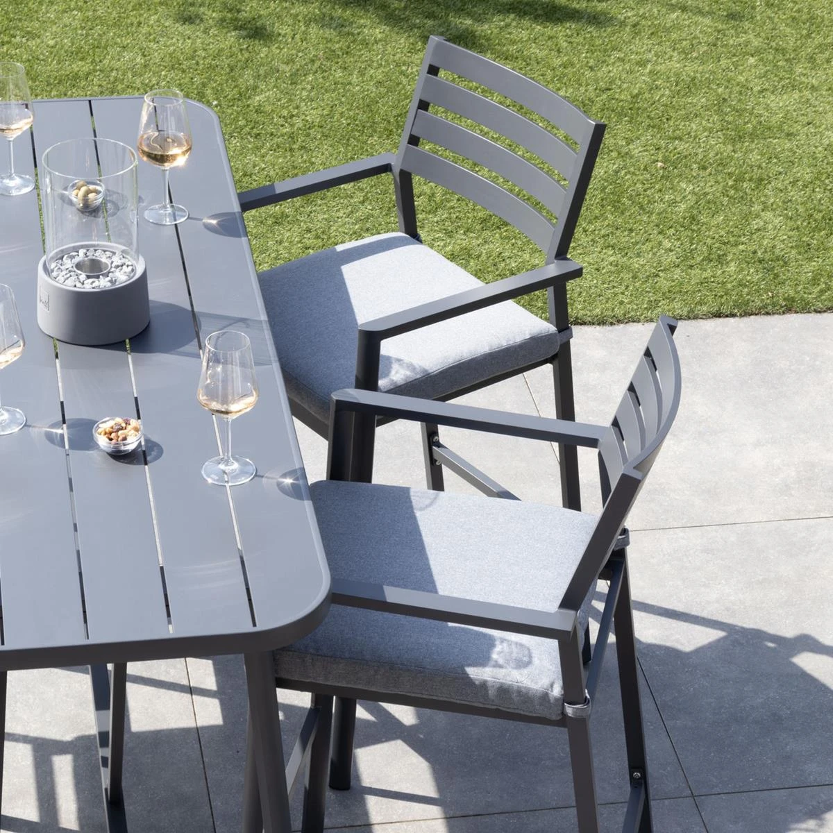 Giga Meubel - Tuinbarset Aluminium Antraciet - 5-Delig - Set Flynn 10 Giga Meubel - Tuinbarset Aluminium Antraciet - 5-Delig - Set Flynn - Afbeelding 8