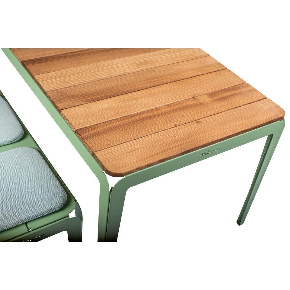 Weltevree | Bended Table Wood | Tuintafel Hout & Staal 90x220cm 4 Weltevree | Bended Table Wood | Tuintafel Hout & Staal 90x220cm - Afbeelding 2