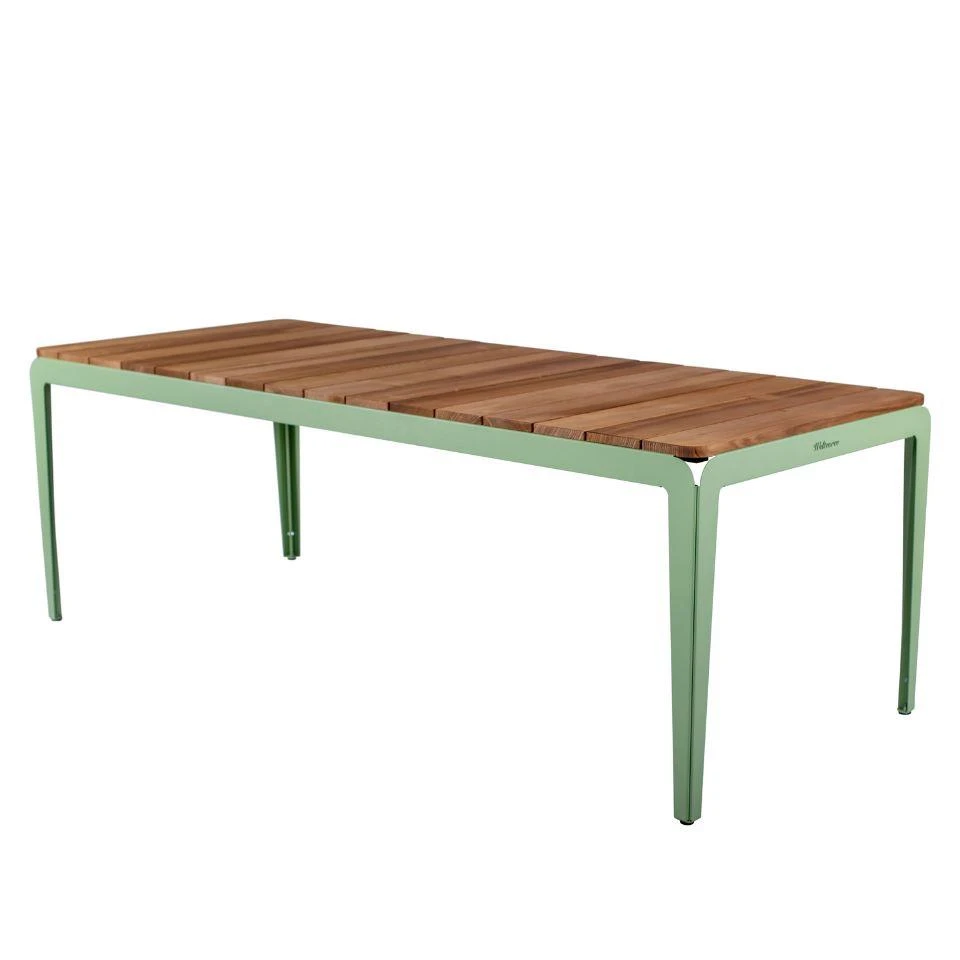 Weltevree | Bended Table Wood | Tuintafel Hout & Staal 90x220cm 6 Weltevree | Bended Table Wood | Tuintafel Hout & Staal 90x220cm - Afbeelding 4