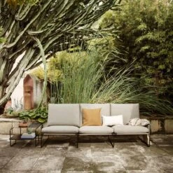 Ferm LIVING Desert 3-zitsbank Black Dolce - Dark Sand 12 Ferm LIVING Desert 3-zitsbank Black Dolce - Dark Sand -Tuinproducten 11005327