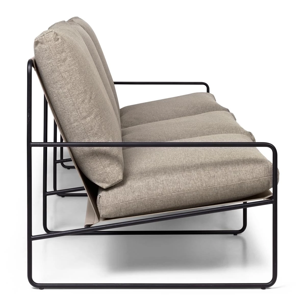 Ferm LIVING Desert 3-zitsbank Black Dolce - Dark Sand 8 Ferm LIVING Desert 3-zitsbank Black Dolce - Dark Sand - Afbeelding 6