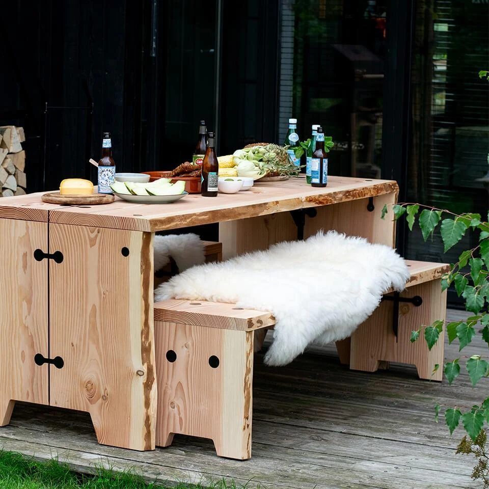 Weltevree | Forestry Bench | Tuinbank 4 Weltevree | Forestry Bench | Tuinbank - Afbeelding 2