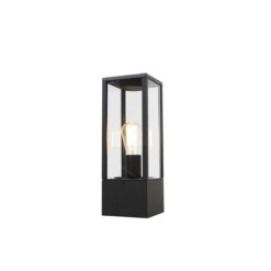 QAZQA Smart Staande Buitenlamp Zwart 40 Cm Incl. Wifi ST64 - Charlois -Tuinproducten 11036566