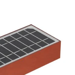 QAZQA Buiten Wandlamp Rood Met Dimlicht En Sensor Op Solar - Kayo 17 QAZQA Buiten Wandlamp Rood Met Dimlicht En Sensor Op Solar - Kayo -Tuinproducten 11036599