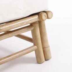 Mica Decorations Tropical Loungebank - L120 Cm - Bamboe - Lichtbruin 14 Mica Decorations Tropical Loungebank - L120 Cm - Bamboe - Lichtbruin -Tuinproducten 11050259