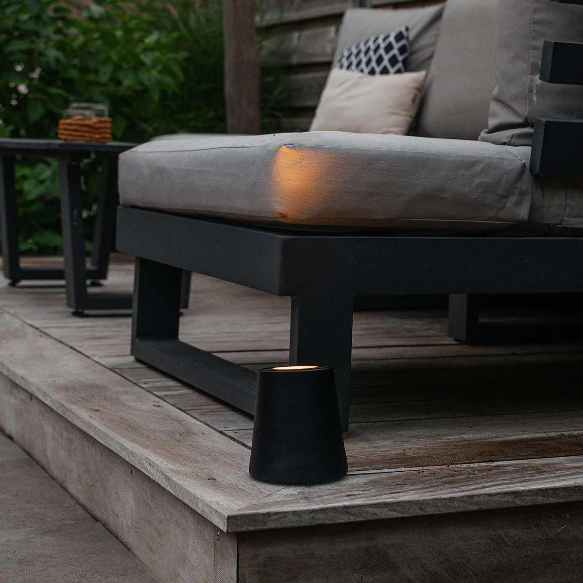 QAZQA Moderne Tuinspot Zwart Rond IP65 - Lennard 4 QAZQA Moderne Tuinspot Zwart Rond IP65 - Lennard - Afbeelding 2