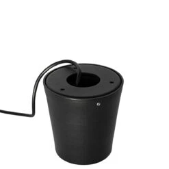 QAZQA Moderne Tuinspot Zwart Rond IP65 - Lennard 24 QAZQA Moderne Tuinspot Zwart Rond IP65 - Lennard -Tuinproducten 11065418