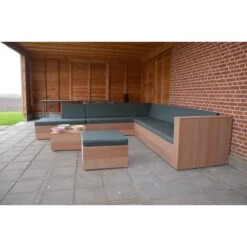 Wood4you - Loungeset 7 Bankirai 250cm|250cm Incl Kussens 15 Wood4you - Loungeset 7 Bankirai 250cm|250cm Incl Kussens -Tuinproducten 11070892