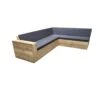 Wood4you - Loungeset 1 Steigerhout 250x200 Cm - GL-vorm- Incl Kussens 2 Wood4you - Loungeset 1 Steigerhout 250x200 Cm - GL-vorm- Incl Kussens -Tuinproducten 11070932