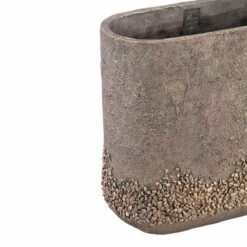 PTMD Kathryn Bloempot - 40x20x36 Cm - Cement - Brons 6 PTMD Kathryn Bloempot - 40x20x36 Cm - Cement - Brons -Tuinproducten 11072404