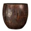 Mica Decorations Roel Bloempot - 34x34x34 Cm - Terracotta - Roest 2 Mica Decorations Roel Bloempot - 34x34x34 Cm - Terracotta - Roest -Tuinproducten 11072729