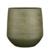 Mica Decorations Evora Bloempot - 40x40x39 Cm - Terracotta - Groen 2 Mica Decorations Evora Bloempot - 40x40x39 Cm - Terracotta - Groen -Tuinproducten 11072741