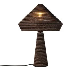 Villa Collection Alk Tafellamp - Bruin