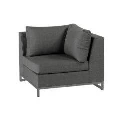 Exotan Hoekelement Buiten Rhodos - Aluminium - Stone Grey - 70x90x90