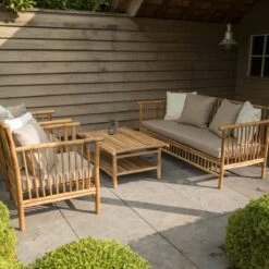 Exotan Bamboo Loungeset 9 Exotan Bamboo Loungeset -Tuinproducten 11124310