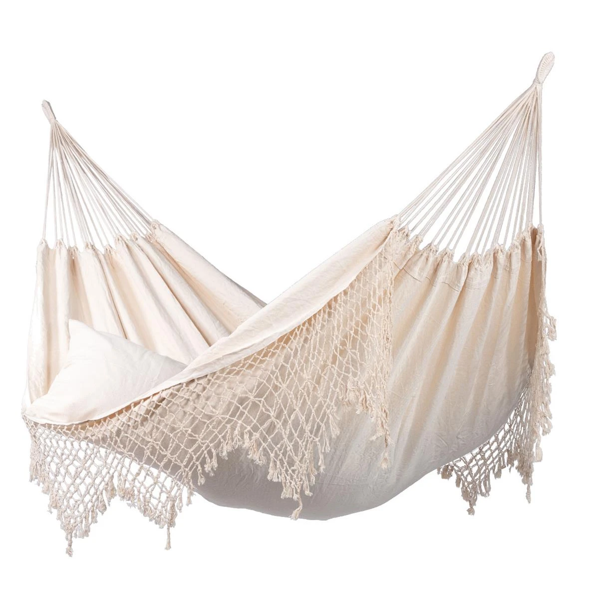 Tropilex® Hangmat Familie Fine Natura Wit | Ecru 3 Tropilex® Hangmat Familie Fine Natura Wit | Ecru