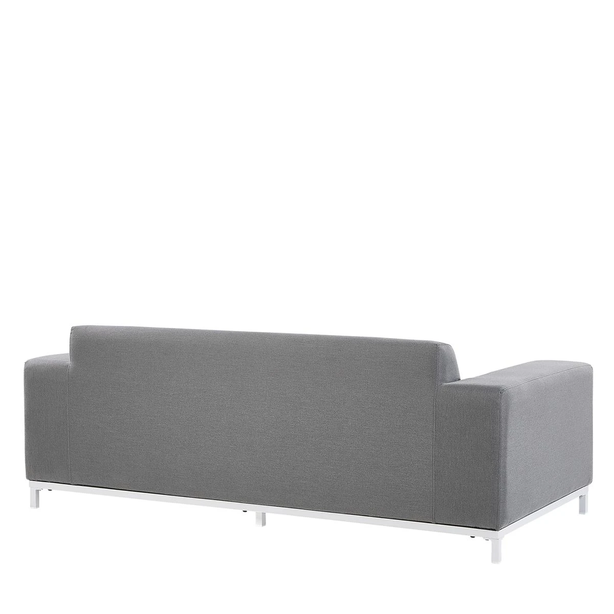 Beliani - ROVIGO - Loungeset Voor 5 - Grijs - Polyester 8 Beliani - ROVIGO - Loungeset Voor 5 - Grijs - Polyester - Afbeelding 6