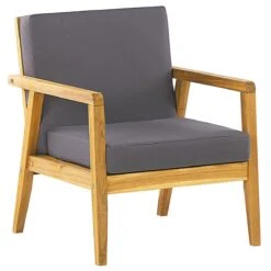 Beliani - PALLANO - Loungeset - Lichte Houtkleur - Acaciahout 19 Beliani - PALLANO - Loungeset - Lichte Houtkleur - Acaciahout -Tuinproducten 11151912