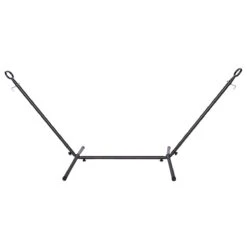 123Hammock Hangmatstandaard Eénpersoons Space Saver Zwart