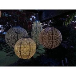 Lumiz Solar Buitenverlichting Ikat Rond - 30 Cm - Koper 13 Lumiz Solar Buitenverlichting Ikat Rond - 30 Cm - Koper -Tuinproducten 11156999