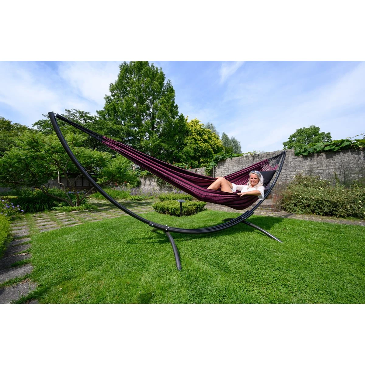 Tropilex® Hangmatstandaard Familie Arc Zwart 10 Tropilex® Hangmatstandaard Familie Arc Zwart - Afbeelding 8