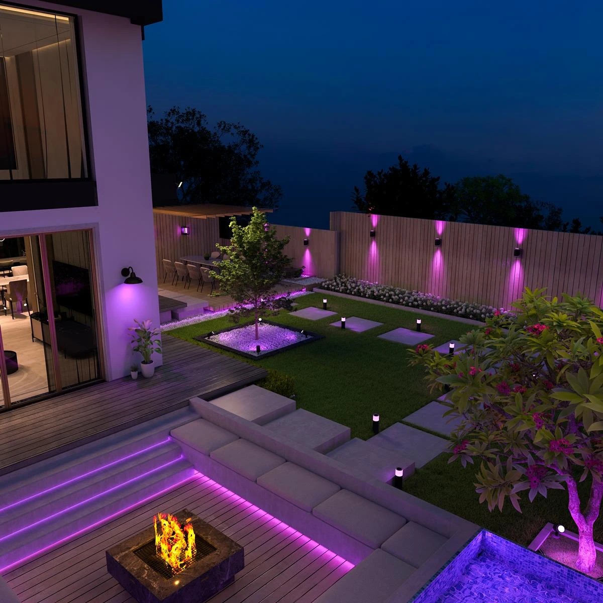 Calex Smart RGBW Outdoor LED-strip 5 M 6 Calex Smart RGBW Outdoor LED-strip 5 M - Afbeelding 4