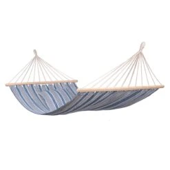 123Hammock Hangmat Eénpersoons Rustic Spreaderbar Blauw