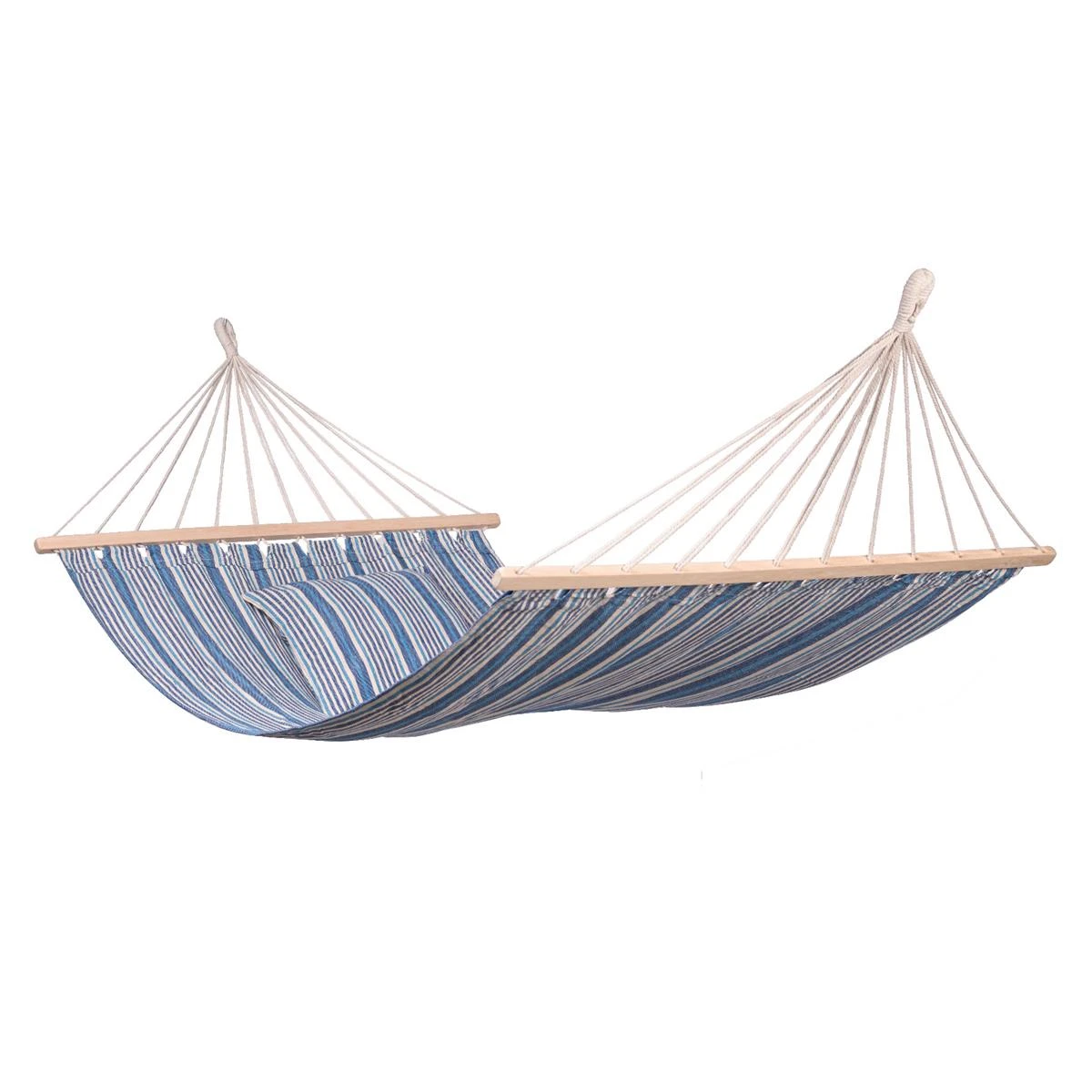 123Hammock Hangmat Eénpersoons Rustic Spreaderbar Blauw 3 123Hammock Hangmat Eénpersoons Rustic Spreaderbar Blauw