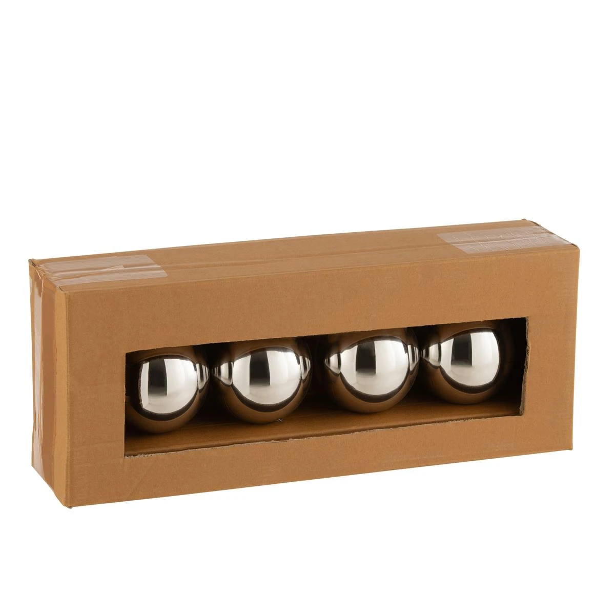 J-Line Tuinfakkel Bol Stainless Steel Zilver 6 J-Line Tuinfakkel Bol Stainless Steel Zilver - Afbeelding 4